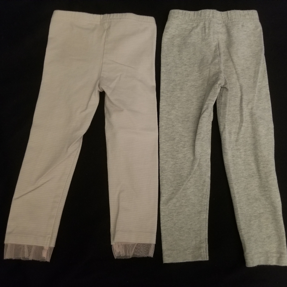 4 cute pairs of 2T Carter's pants, VGUC - Picture 3 of 9